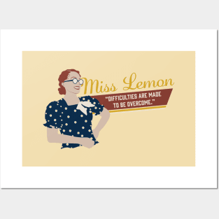 Miss Lemon Posters and Art